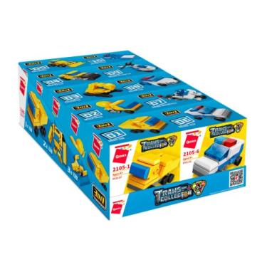 Imagem de Keepplay Bloco de Montar Set TransCollector Construção e Polícial 3 em 1