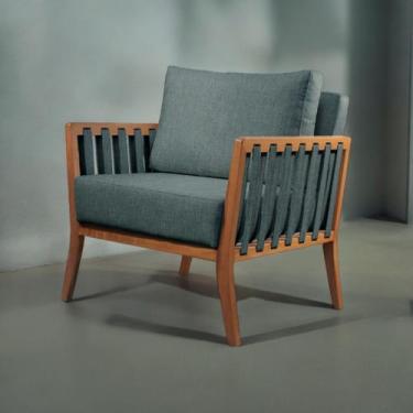 Imagem de Poltrona Decorativa Madeira Maciça Helena - Castellar Móbile