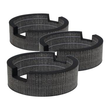 Imagem de PUREBURG Filtro de pavio de substituição compatível com umidificador evaporativo LEVOIT Sprout, pacote com 3 filtros de alta eficiência para limpeza a ar