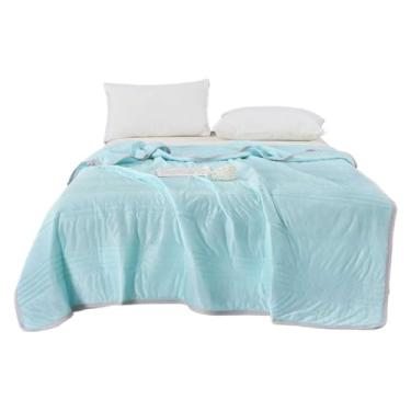 Imagem de O Cobertor Refrescante | Edredom de Verão para Dormir - Manta Portátil Macia para Bebês Dormir para Viagem Quarto Sala de Estar Carro Sofá Ar Livre Campismo