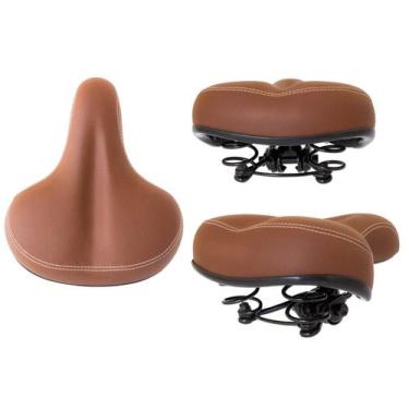 Imagem de Selim / banco bicicleta passeio 10694 marrom gta