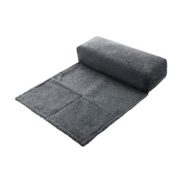 Imagem de Generic Almofada de encosto de cabeça reclinável, Almofada de cabeça para espreguiçadeira, Apoio de para espreguiçadeira, Antiderrapante com zíper para sala, Cinza