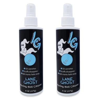 Imagem de Kit de spray para limpeza de bolas de boliche Lane Ghost, pacote com 2