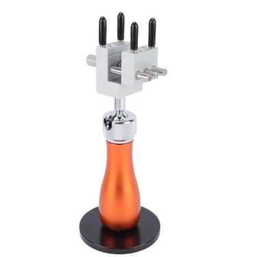 Imagem de Asixxsix Mini Torno Braçadeira de Mesa, 30mm Aperto Largura Ajustável Pequeno Banco Vice Com Alça e Base de Metal Portátil Workbench Vises para Hobby Artesanato Jóias Relógio