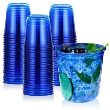 Imagem de Taças de vinho sem haste descartáveis KesaPlan 12 onças (50 unidades)