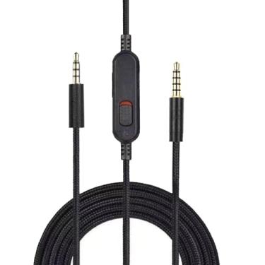 Imagem de CLANMOU Detachable Gaming Headset Cable Replacement G Pro X Cord for Logitech G Pro/G Pro X/G Pro X 2/G433/G233, 3.5mm Diameter 6FT Long Nylon Braided Wire