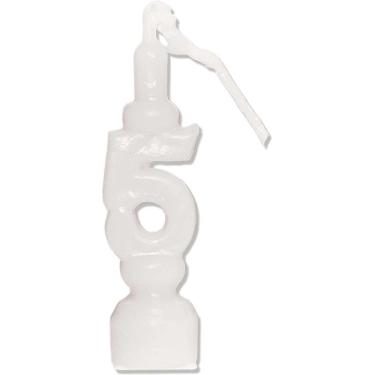 Imagem de Vela Para Aniversario N.05 Branca