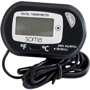 Imagem de Termometro Digital Soma C/ Sensor De Temperatura (td-100)