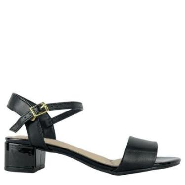 Imagem de Sandália Moleca Salto Baixo Adulto Feminina - 5259805-Feminino