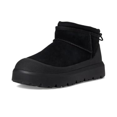 Imagem de UGG Bota masculina Cl Ultra Mini Weather híbrida moderna, Preto/preto, 4