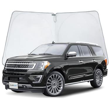 Imagem de CLIM ART Para-brisa para Ford Expedition/Lincoln Navigator 2018-2024, para-sol dobrável para carro, protetor solar de veículo, capa de para-brisa frontal automotiva, acessórios para carro - WS5037
