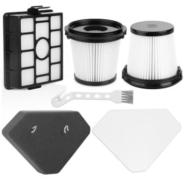 Imagem de HOUSEMAX Kit de substituição de filtro HEPA BU3521, compatível com aspirador sem fio Shark BU3120 BU3521 BU3523, compare com XFBU3000, XPRFIW1000