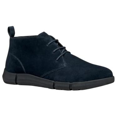 Imagem de Geox Bota masculina moderna no tornozelo, Azul marino, 45