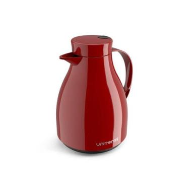 Imagem de Garrafa Térmica Paris Unitermi 1 Litro  Bule com Gatilho, Praticidade 