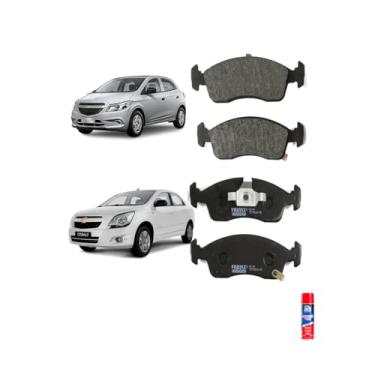 Imagem de Kit Pastilha de Freio Cobalt/Onix/Prisma 12> + CAR80 Anti Chio 300ml