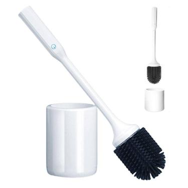 Imagem de Escova Sanitaria Eletrica Privada Vaso Banheiro Lavabo Usb Bateria Recarregavel Higiene Faxina Limpeza