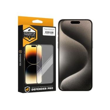 Imagem de Película para iPhone 15 Pro Max - Defender Pro - Preta - Gshield