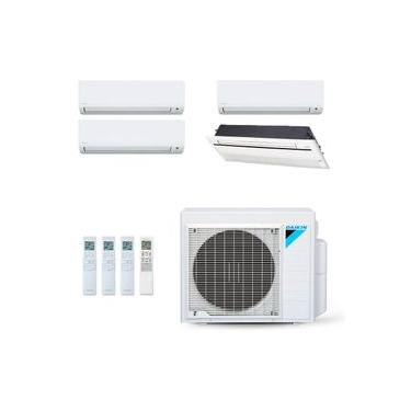 Imagem de Ar-Condicionado Multi Split Inverter Daikin 28.000 (3x Evap HW 9.000 + 1x Evap Cassete 1 Via 18.000) Quente/Frio 220V
