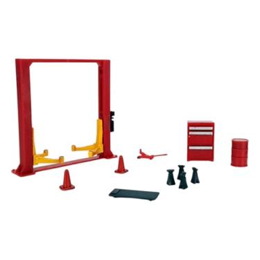 Imagem de JWQFBC Elevador de Garagem, Modelo em Escala 1:64, Obra de Arte Decorativa, Diorama, Escultura em Miniatura, Brinquedo para Garagem de Carros, 710011A, Tamanho real