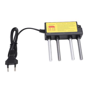 Imagem de AUNMAS Eletrolisador de água, Testador de Eletrólise de Qualidade Rápida, Hastes de Alumínio, Design Tds, Medição de Ph, Ionizador de água para Casa (plugue da ue)