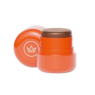 Imagem de Iluminador Jelly Stick Bastão Ice Glow Cocoa Frost Mari Maria Refrescante Verão Vitamina E