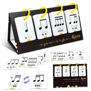 Imagem de Esquirla Cartões de Aprendizagem de Musical para Violoncelo, Bateria e Guitarra: Desenvolva a Proficiência Rítmica.