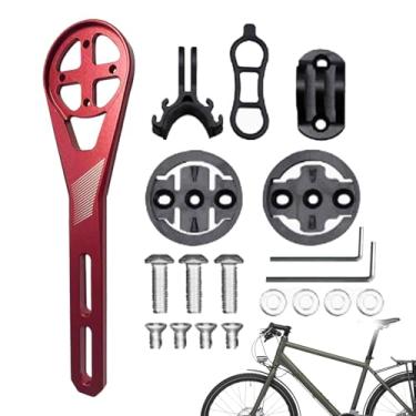Imagem de Suporte De Computador De Bicicleta,Porta Estendida De Bicicleta - Montagem no Guiador para Ciclocomputador,Para BTT Estrada Desporto Pendular e Câmara de Ação