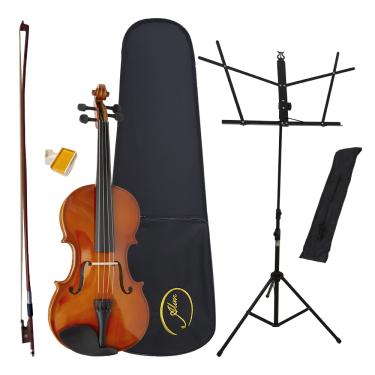Imagem de Kit Violino AL 1410 4/4 Alan + Estante para Partitura S1