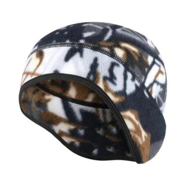 Imagem de Gorro Unissex De Inverno Em Fleece, À Prova De Vento, Térmico, Para Es