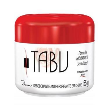 Imagem de Desodorante Creme Antiperspirante Tabu Tradicional 55g