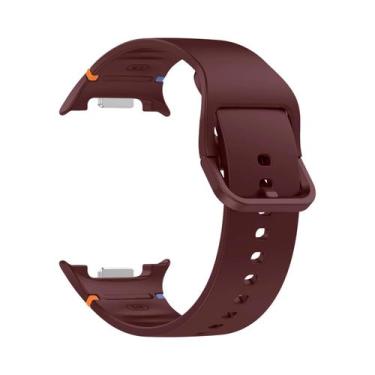 Imagem de Pulseira De Silicone Para Samsung Galaxy Watch 8 Sport, Tamanhos 40mm,