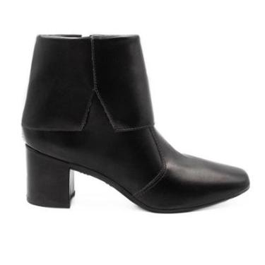 Imagem de Bota Zatta Salto Bloco Baixo Bico Quadrado Sulamita-Feminino