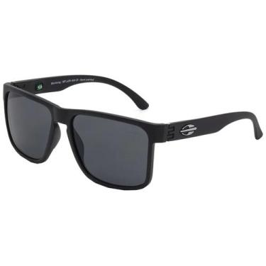 Imagem de Óculos De Sol Mormaii Monterey Preto Fosco Cinza M0029 A1401-55