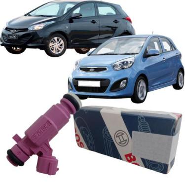 Imagem de BICO INJETOR DE COMBUSTÍVEL HB20 PICANTO 1.0 12v 3CIL FLEX 2011 A 2018