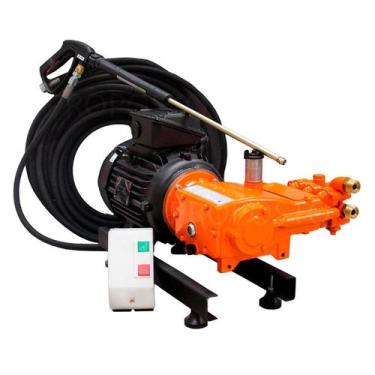 Imagem de Lavadora de Alta Pressão Fixa J12000 Trifásica 7,5cv Completa C/ 10m d