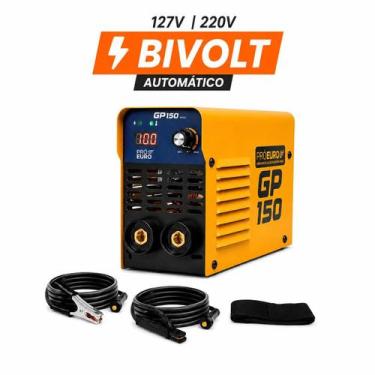 Imagem de Máquina de Solda Inversora GP 150 Bivolt MMA TIG Lift Pró Euro - PRO E