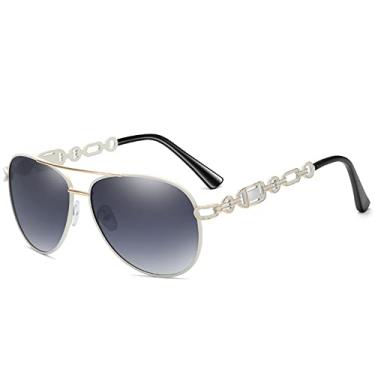 Imagem de Pink Sunglasses Women Pilot Vintage Female Sun Gasses UV 400 White Shades,5,China