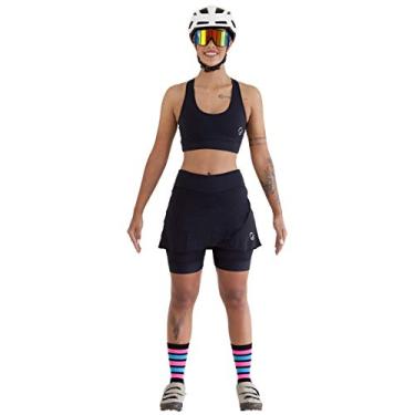 Imagem de Saia Ciclismo RH X1 Preta Tamanho:G