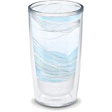 Imagem de Tervis Feito nos EUA com paredes duplas Kelly Ventura copo isolado mantém as bebidas frias e quentes, 473 g, correntes