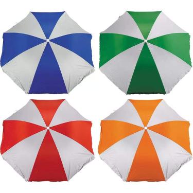Imagem de Guarda Sol 180cm Aço Poliéster Mor Bicolor 3595 Sortido