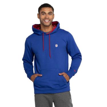 Imagem de Blusa de Moletom NFL New Era Masculina com Capuz Básico Sazonal