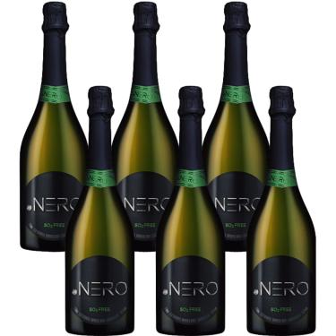 Imagem de Cx 6 Espumante Brut Branco Ponto Nero Cult SO2 Free 750 ml