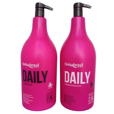 Imagem de Daily Macadâmia - Kit De Shampoo + Condicionador 2,5 Litros  Uso Diári