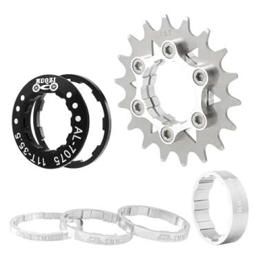 Imagem de ZOCKZ Roda dentada de cassete de velocidade única 12/13/14/15/16/17/18/19/20/21/22T MTB Kit de conversão de velocidade única bicicleta roda dentada de cassete de bicicleta de velocidade única para