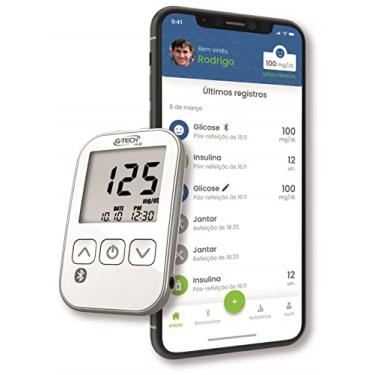 Imagem de G-Tech Kit Medidor De Glicose Lite Smart