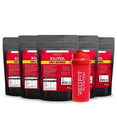 Imagem de Xilitol 2,5Kg 100% Puro Importado Red Fit Nutrition-Unissex