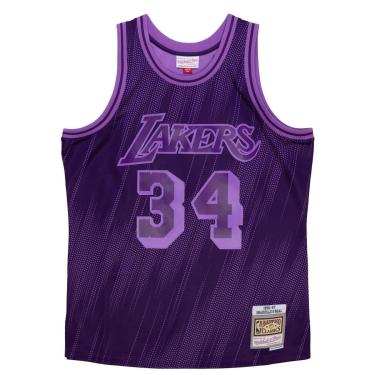 Imagem de Regata Mitchell & Ness Monochrome Swingman Los Angeles Lakers Masculino-Masculino