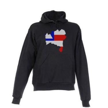 Imagem de Blusa De Frio Moletom Estado Bahia Infantil Juvenil-Unissex