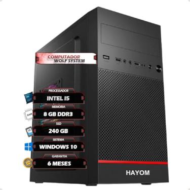 Imagem de Pc Cpu Intel Core I5 3º3470 3,2ghz+8gbram+ssd 240gb