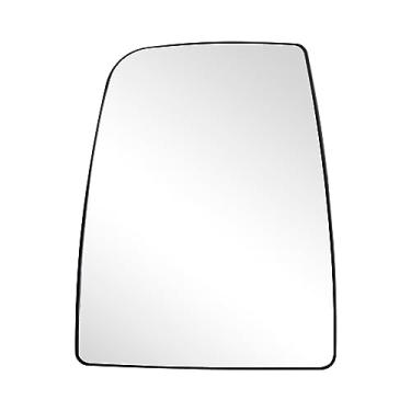 Imagem de ZUDKSUY BK3Z17K707A Novo Vidro Espelho Inferior do Lado do Motorista Substituição para Ford Transit T150 T250 T350 2015-2017 Passagem Esquerda Vidro Espelho Inferior Convexo com Suporte Traseiro